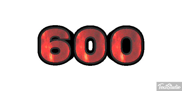 600 Texteffekt