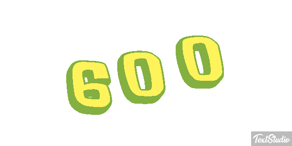 600 Texteffekt
