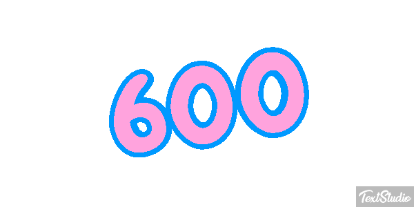 600 Texteffekt