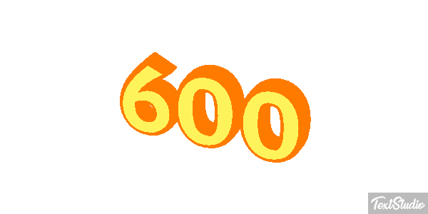 600 Texteffekt