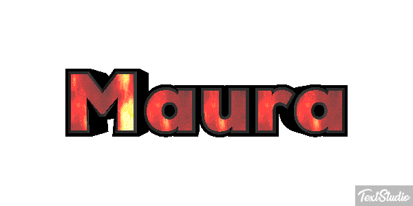 Maura Текстовый эффект