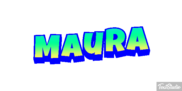 Maura Текстовый эффект