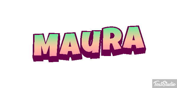 Maura Текстовый эффект