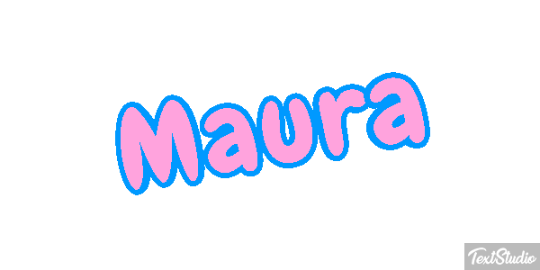 Maura Текстовый эффект