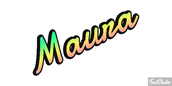 Maura Текстовый эффект