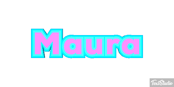Maura Текстовый эффект