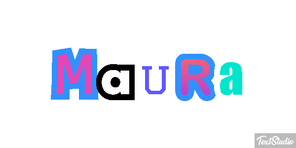 Maura Текстовый эффект