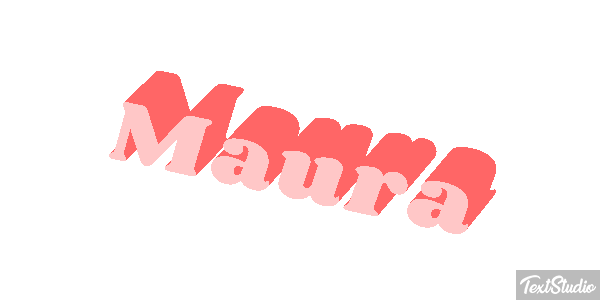 Maura Текстовый эффект
