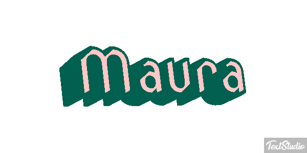 Maura Текстовый эффект
