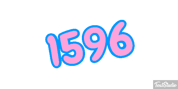 1596 Effet de texte