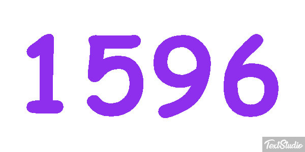 1596 Effet de texte