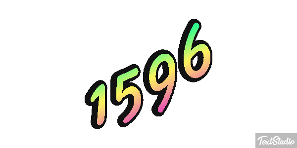 1596 Effet de texte