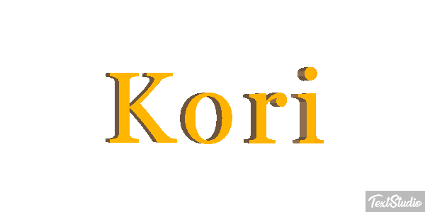 Kori Text effect