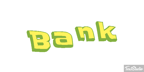 Bank Efecto de texto