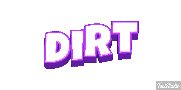 Dirt Text effect