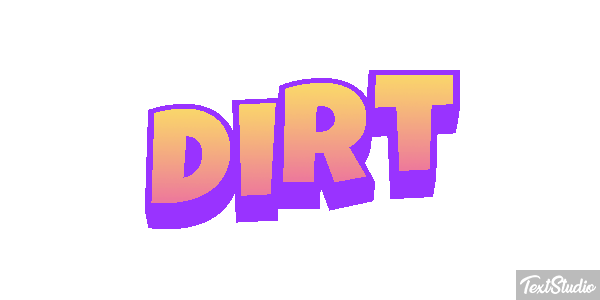 Dirt Text effect