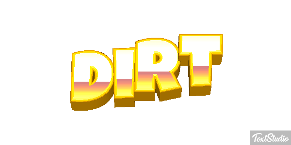 Dirt Text effect