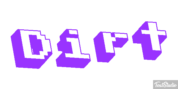 Dirt Text effect