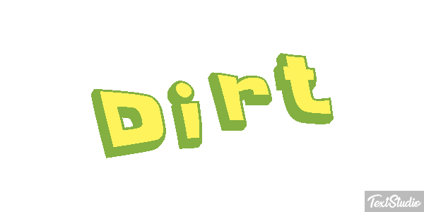 Dirt Text effect
