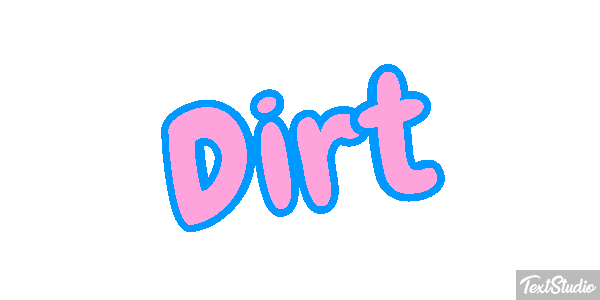 Dirt Text effect