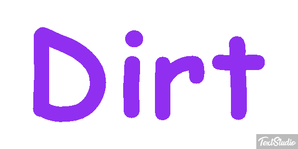 Dirt Text effect