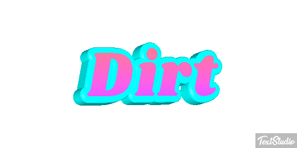 Dirt Text effect