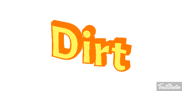Dirt Text effect