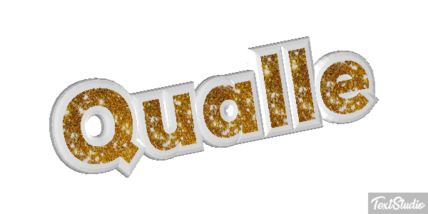 Qualle Texteffekt