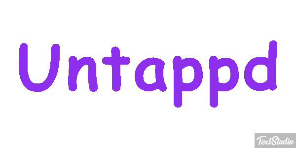 Untappd Efecto de texto