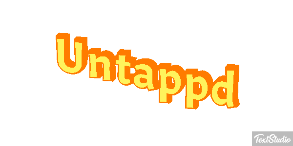 Untappd Efecto de texto