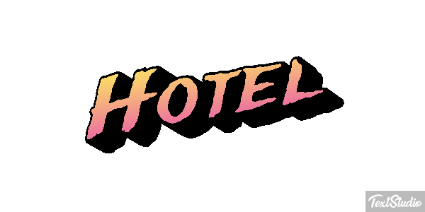 Hotel Efecto de texto