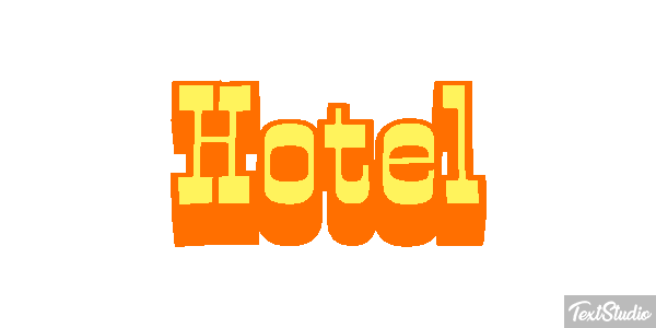 Hotel Efecto de texto