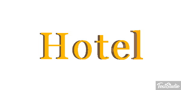 Hotel Efecto de texto
