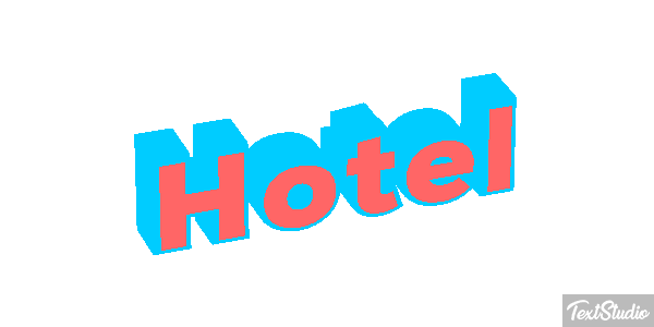 Hotel Efecto de texto