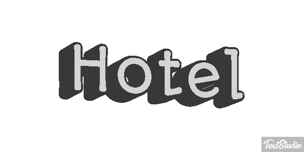 Hotel Efecto de texto