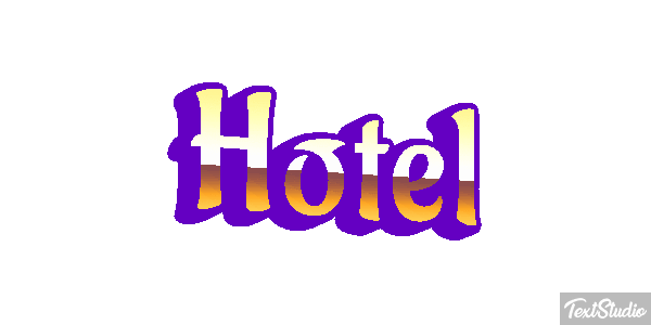 Hotel Efecto de texto