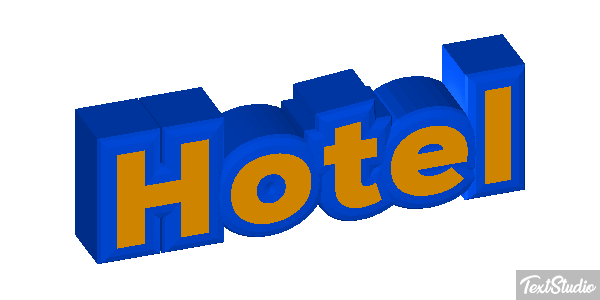 Hotel Efecto de texto
