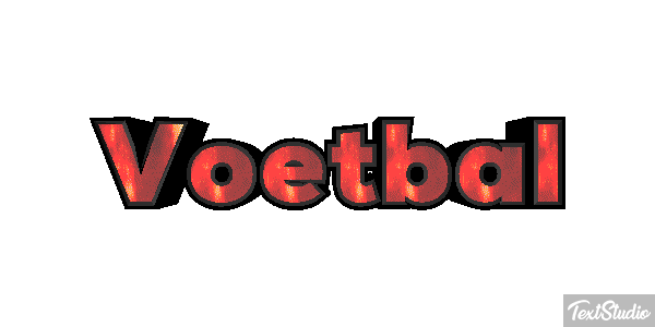 Voetbal Tekst effect
