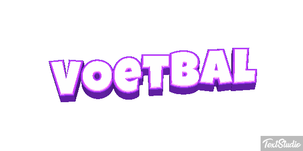 Voetbal Tekst effect