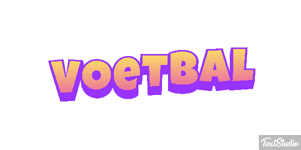 Voetbal Tekst effect