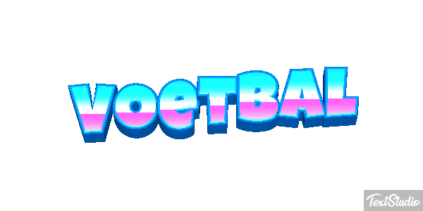Voetbal Tekst effect