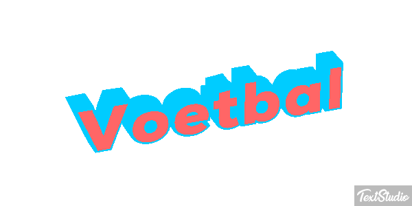Voetbal Tekst effect