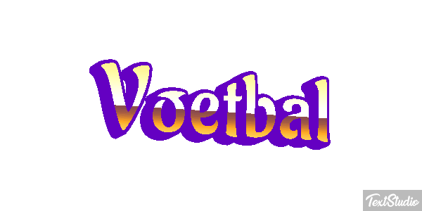 Voetbal Tekst effect