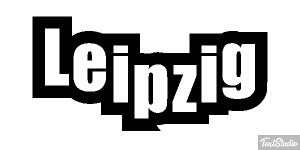 Leipzig Text effect