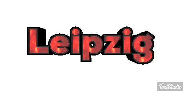 Leipzig Text effect