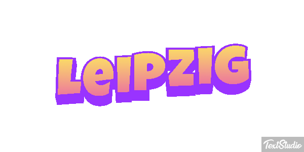 Leipzig Text effect