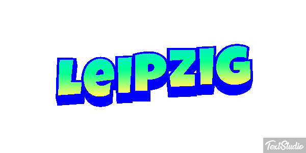 Leipzig Text effect
