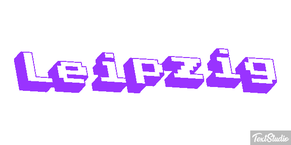 Leipzig Text effect