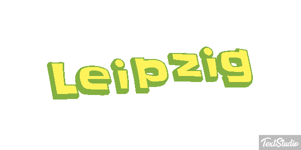 Leipzig Text effect