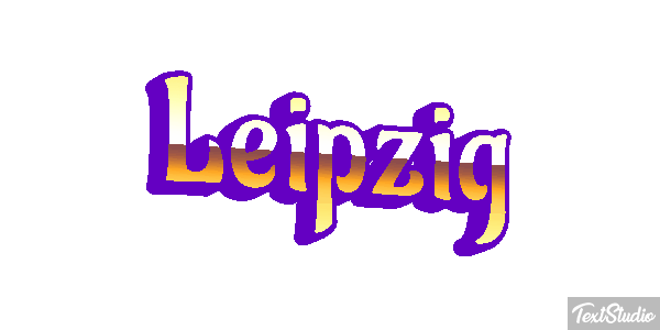 Leipzig Text effect